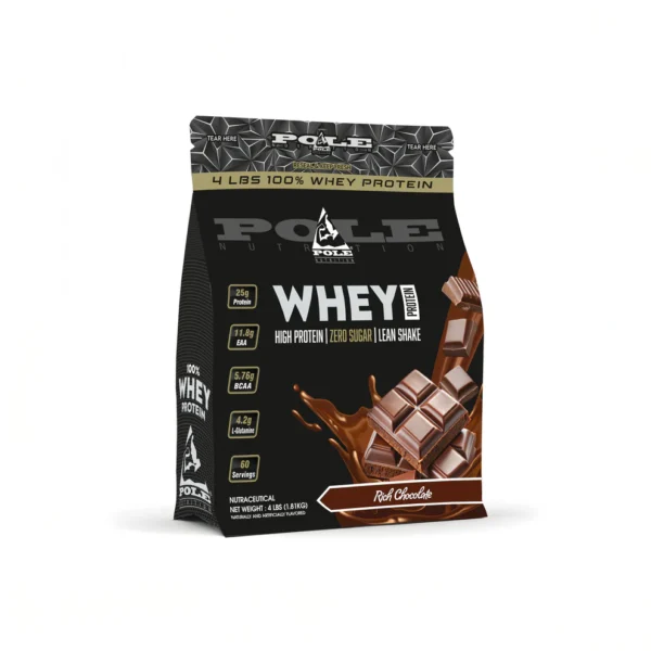 POLE Nutrition 100% Whey Protein 4 LBS