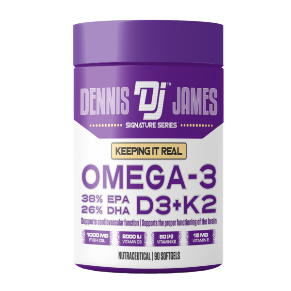 Dennis James  Omega-3 Fish Oil 90 Softgels
