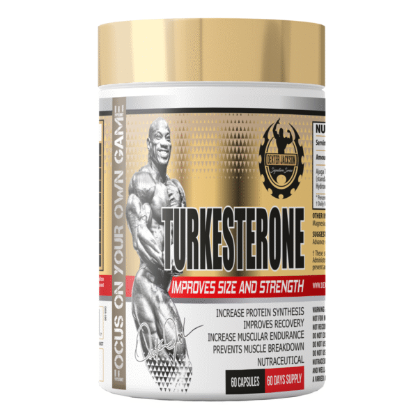 DEXTER JACKSON TURKESTERONE -IMPROVE SIZE AND STRENGTH 60 CAPSULES