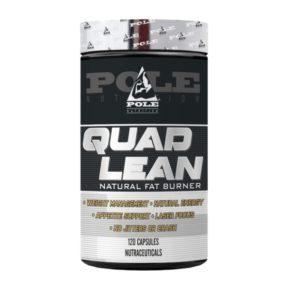 POLE NUTRITION Quadlean Fat Burner, 120 Capsules